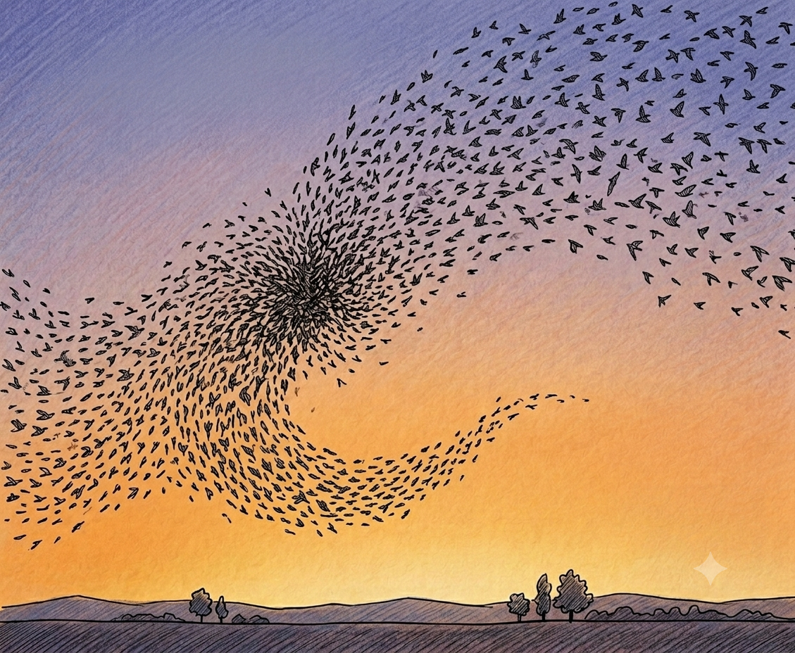 Bird flock